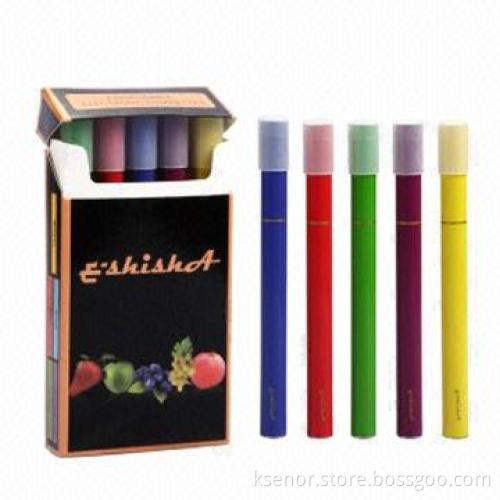E-shisha Disposable Electronic Cigarettes with 3.3-4.2V Working Voltage